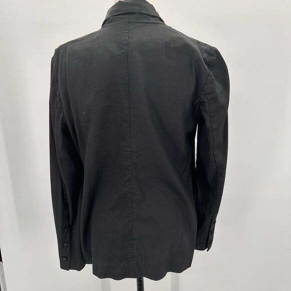 Hatch The Blazer Open Front Maternity Jacket Black Shawl Collar Sz 1 Small - Picture 5 of 13